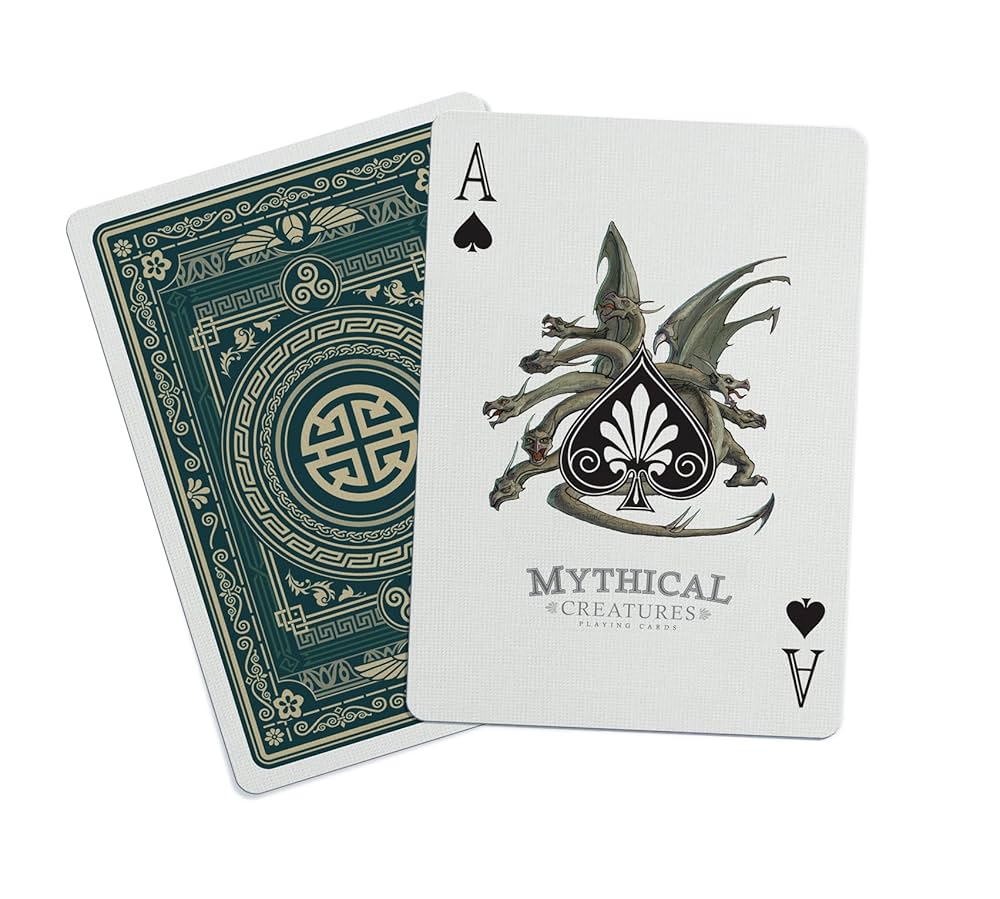 Bicycle Mythical Creatures Playing Cards – Greek, Norse